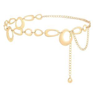 4731 Chain Belts For Women Fashion Gold/silver Waist Chains Belt Dresses